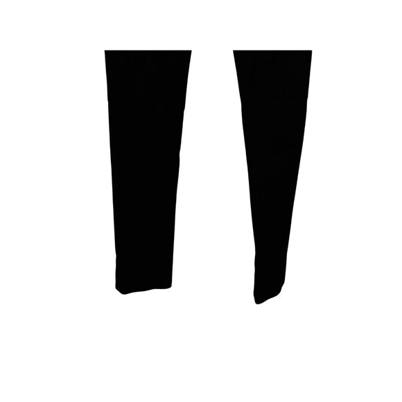 Via Masini 80 Womens Black Slim Fit Trousers Sz M Made In Italy Stretch - Picture 9 of 10